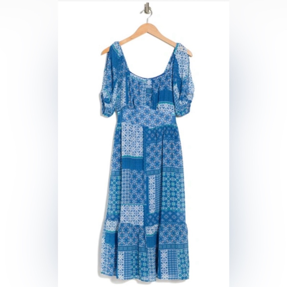 NWT Collective Concepts Smocked Midi Dress